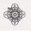 Papillon Iron Wire Tray-19923389