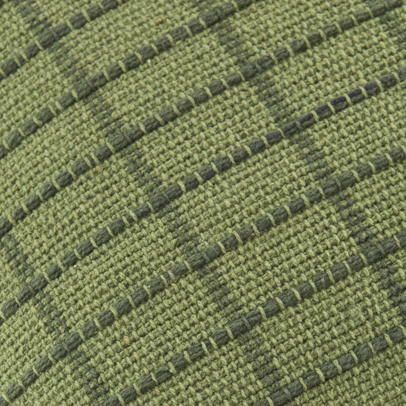 Coussin décoratif Kincaid, Green, Square 22", Polyester