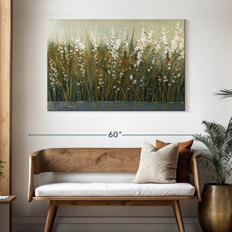 Harnek par les hautes herbes I, H 32 po x l 48 po