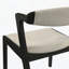 Chaises de salle à manger rembourrées (ensemble de 2)-129231493