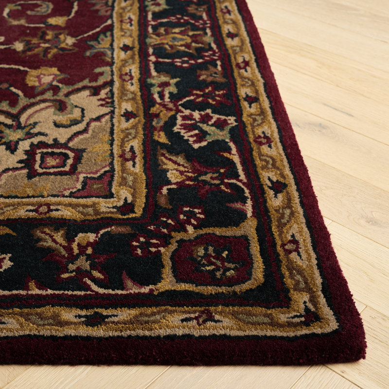 Mcauliffe Hand Tufted Wool Oriental Rug, Runner 2'3" x 12'