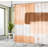 Adrinne Abstract Shower Curtain with Hooks Included-938244081-905269251