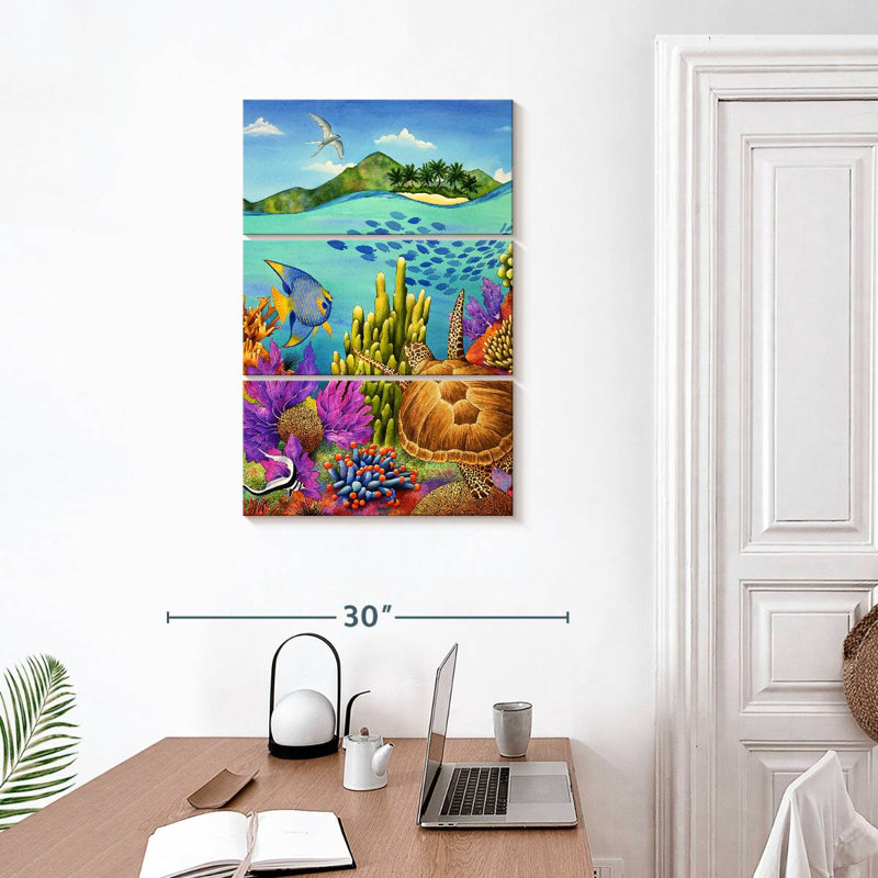 Aletra Underwater Rush Hour, 32'' H x 20'' W