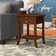 Table de bout avec rangement Carbin