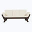 Lit de jour simple en bois massif