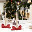 Porte-bougie de Noël en forme de bougie en céramique-1555349761