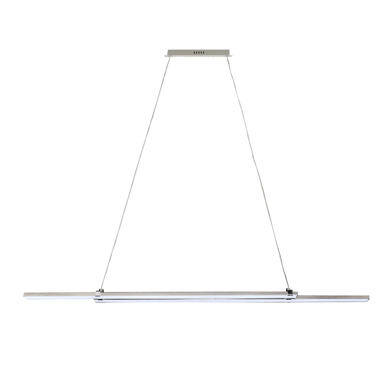 Gintautas 1 - Light Nickel LED Single Pendant