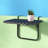 Aalliyah Wicker/Rattan Outdoor Folding Balcony Table