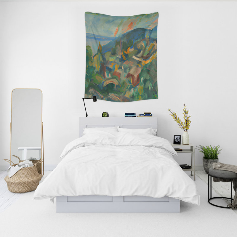 Tapisserie murale, H 88 po x l 104 po