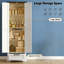Tall Pantry Cabinet with Barn Doors-431322727
