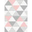 Arden Power Loom Pink/Grey Rug-60066509
