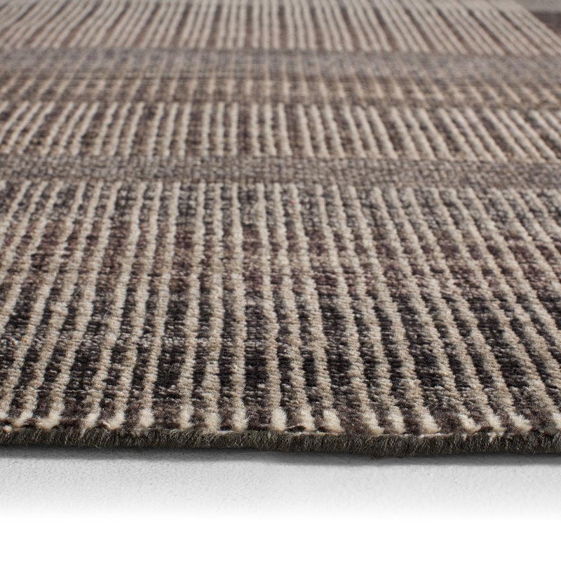 Jaipur Living Reham CEN03 Handknot Geometric Brown/Tan Area Rug (10'X14'), Rectangle 8' x 10'