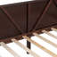 Lit de jour simple - mobilier multifonctionnel, support triangulaire, rangement supplémentaire, pas de sommier d'appoint au look moderne et épuré, siège de lit double usage, structure stable, option de rangement-509990069-509990064