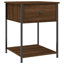 Allums 44cm W Iron Bedside Table-640343854-607737446