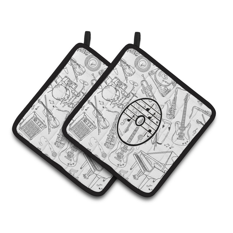Note de musique Potholder, O