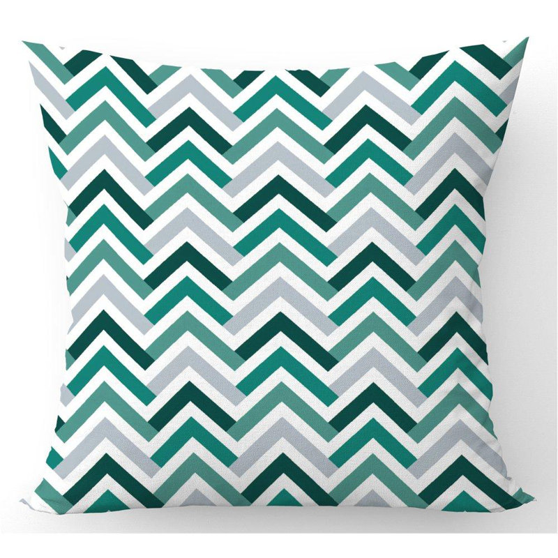 Tarrytown Chevron Square Cushion