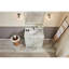 36" Cadet Finish Solid Wood Sink Vanity  With 1' Artificial Stone Top-106886533-106886538