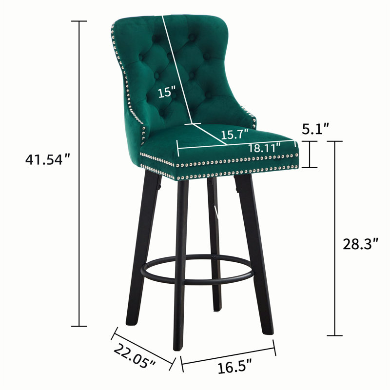 Comfortable and Stylish Swivel Bar Stools for Various Settings, Blue