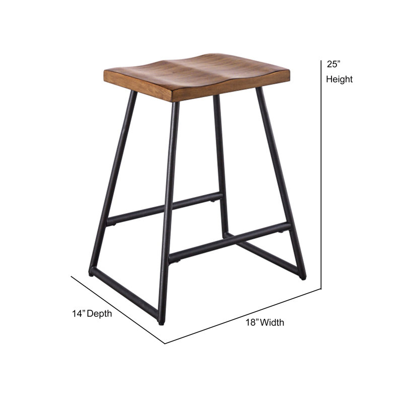 Tabouret de comptoir 25 po Emilsy