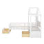Lit simple avec canapé rembourré Hildemarie-1893823556