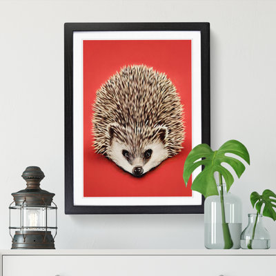 Walcott Hedgehog Painting Vol.1 - Picture Frame Print