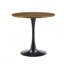 Table de salle à manger ronde, table tulipe ronde de 31,5 pouces avec plateau de table épaissi et piédestal en métal pour les petits espaces-658356489-658356497