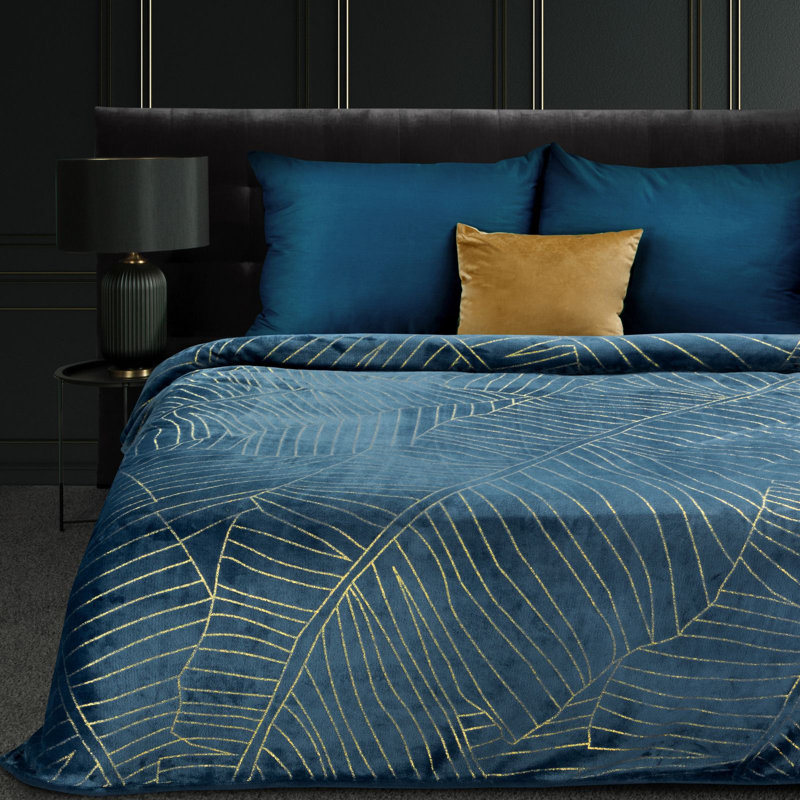 Elazer Polyester Geometric Shapes Bedspread