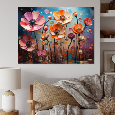 " Pink Dandelion Meadow Melody II "