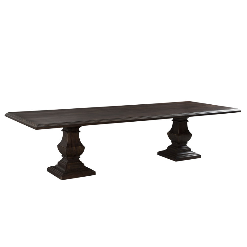 Nimes Mango Solid Wood Dining Table, 30" H x 120" L x 44" W