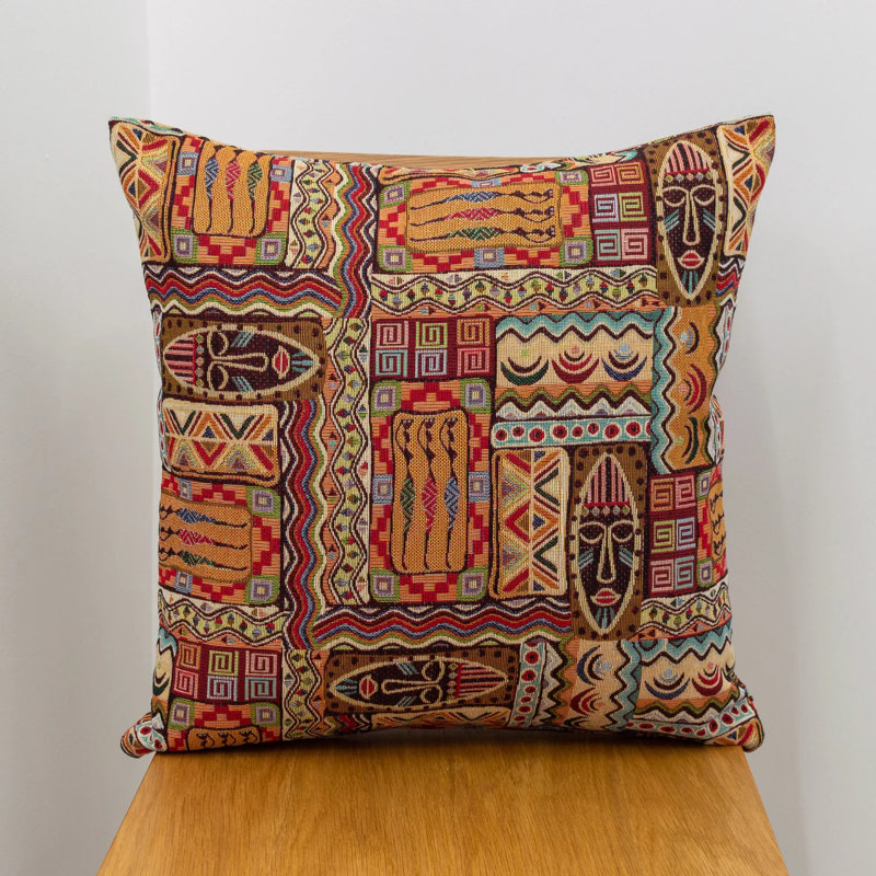 Patchwork Cushion, 43x43cm, Cover only
