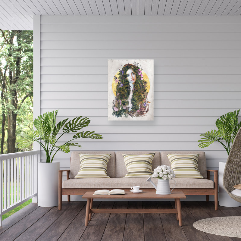 Toile extérieure Barrett Biggers Mother Gaia, H 18 po x l 24 po