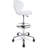 Backed Adjustable Height Ergonomic Lab Stool with Footring Wheels-88301097