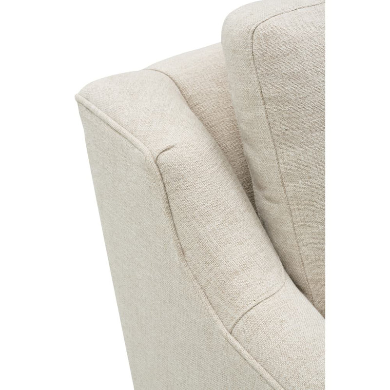 Madeline Armchair, Straw (BU102-28), Washed Oak