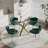 5 - Piece Round Glass Dining Set-1717058341-1717058337