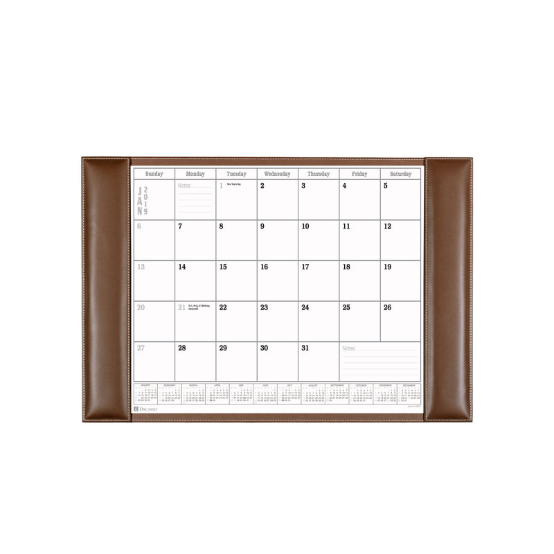 Tapis de calendrier Polston, Brun rustique