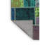 Tapis turquoise / vin / bleu en coton tissé à la machine Madisonrose-2013168137