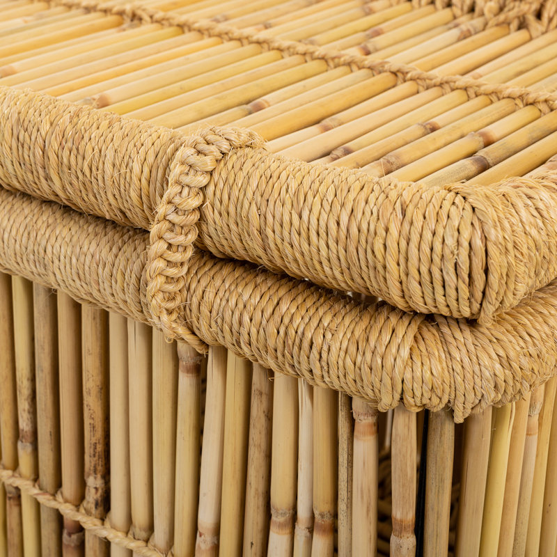 Bay Isle Home Achillefs Bamboo Decorative Basket
