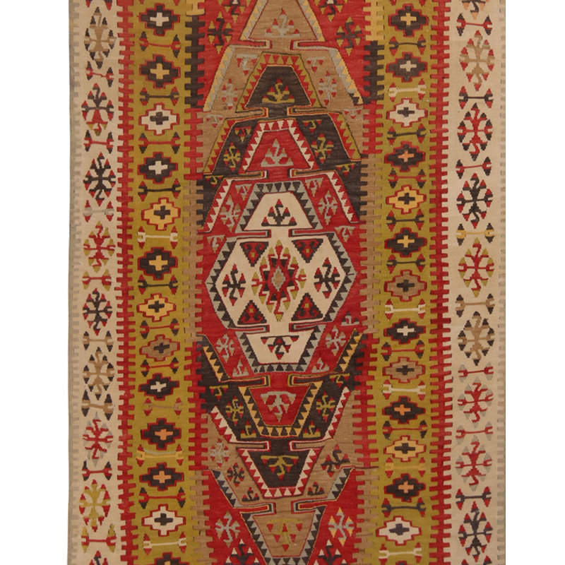 Sivas One-of-a-Kind 3'4" X 6'3" Hand Knotted Area Rug