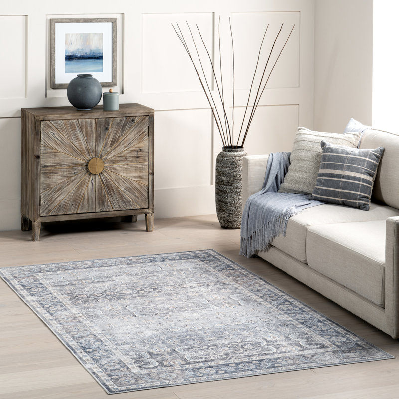 Tapis persan antitache Ivette, Rectangle 6 pi x 9 pi