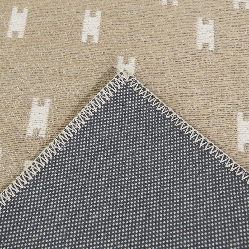 Solange Brown Transitional Trellis Area Rug, Rectangle 7'10.5" x 10'0.1"