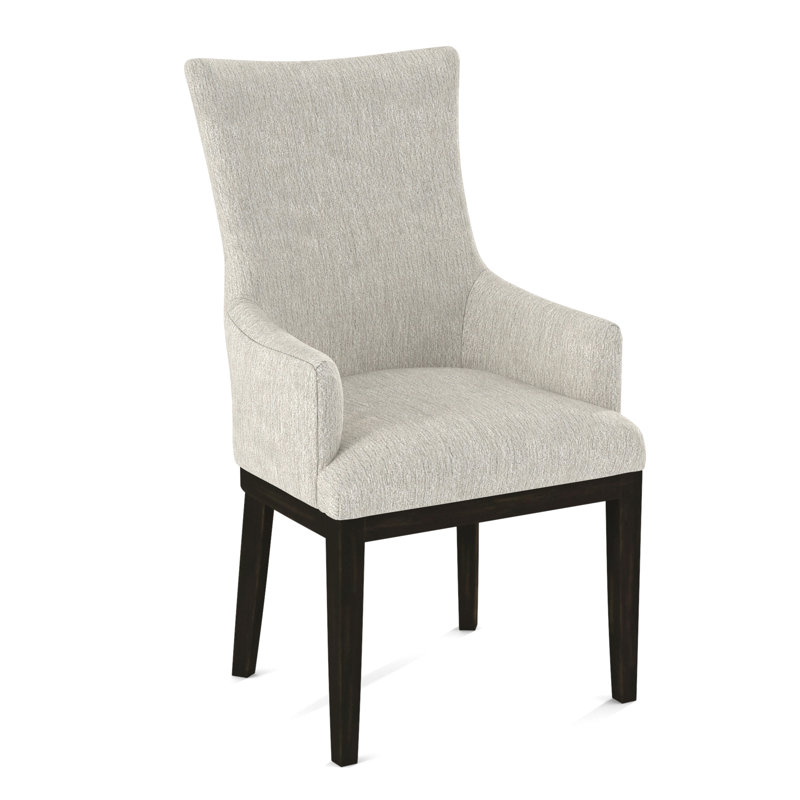 19'' H Upholstered Armchair, Espresso, 61618-88