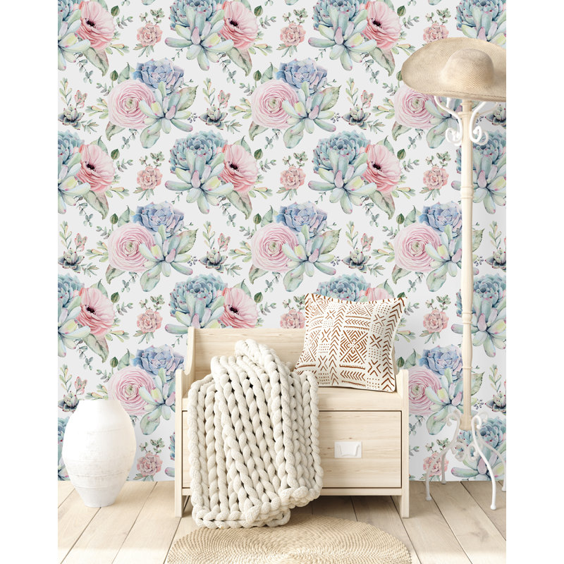 Panneau de papier peint, L 18,75 po x L 25 po, Vinyle
