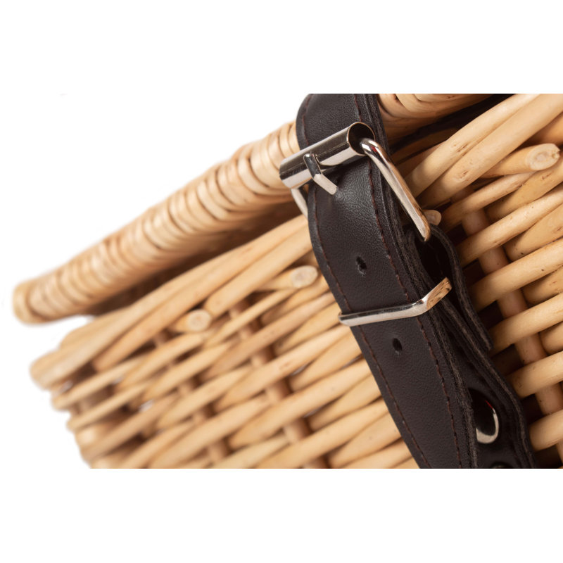 12" Wicker Empty Hamper Basket