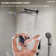 RainfallCascade 10" High-Pressure Balanced Shower System with 3-Setting  Hand Shower