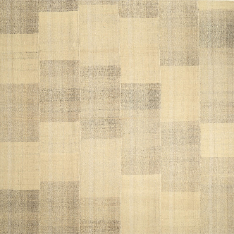 Surface beige contemporaine tapis, Carré 7 pi