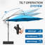 305cm Tilt Cantilever Parasol-865558231