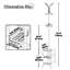 Portemanteau autoportant avec porte-parapluie, 12 crochets de protection, portemanteau en métal pour vestibule, couloir, chambre à coucher, salon et bureau