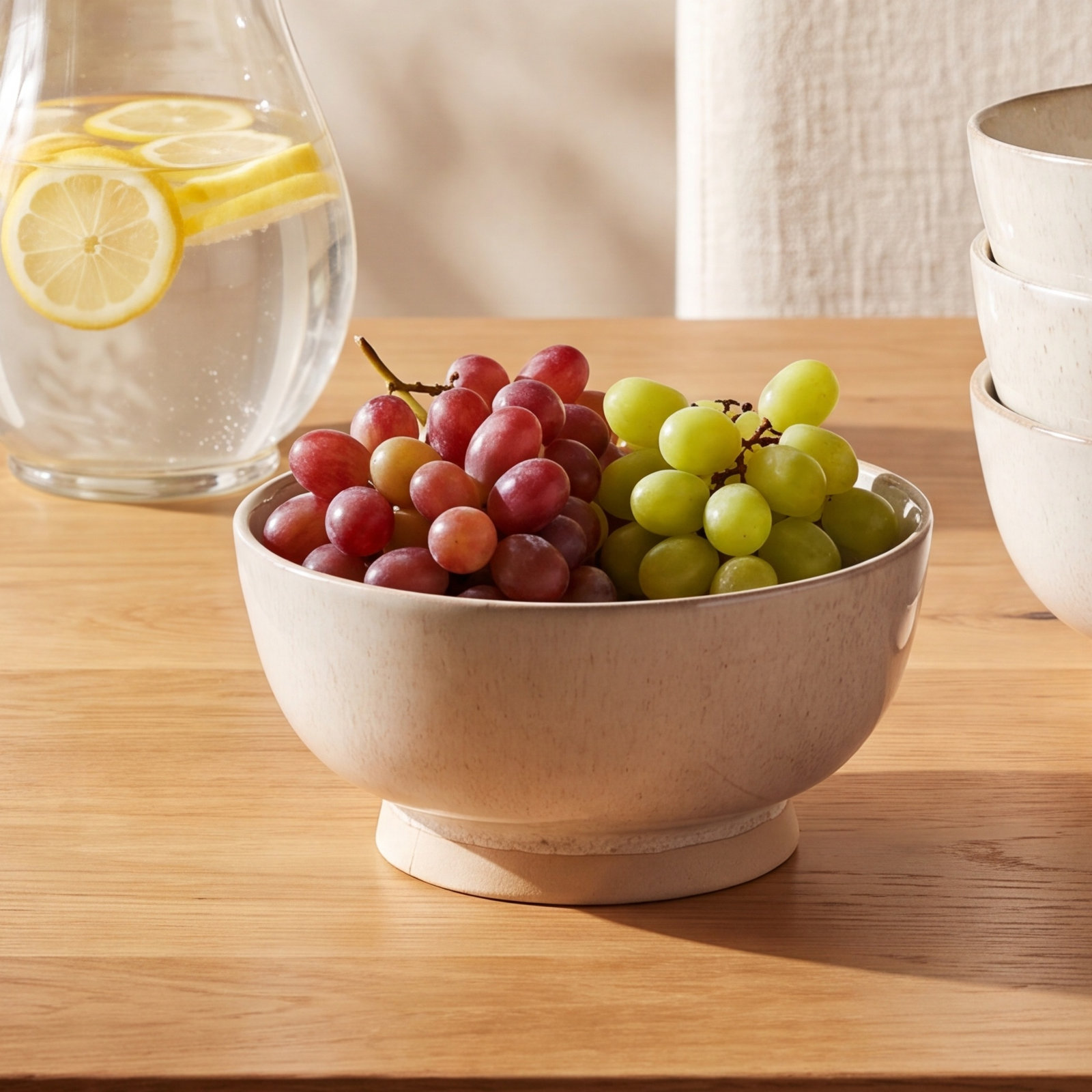 Amelie Stoneware Bowl With Speckled Glaze