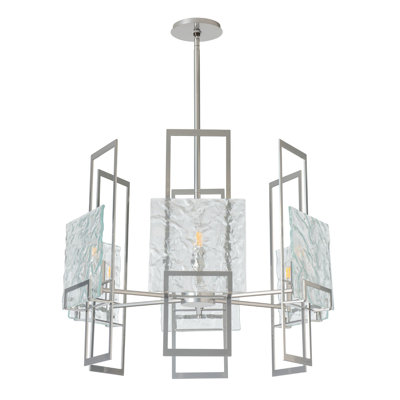 Geo 6 - Light Dimmable Globe/Circle Chandelier