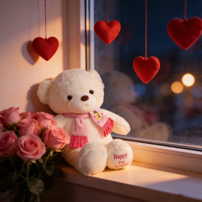 Poupée d'ours artificiel de la Saint-Valentin, cadeaux d'anniversaire pour maman, maman